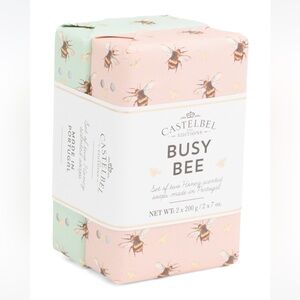 CASTELBEL - 2pk Fluffy Being Bee Honey Soap Set